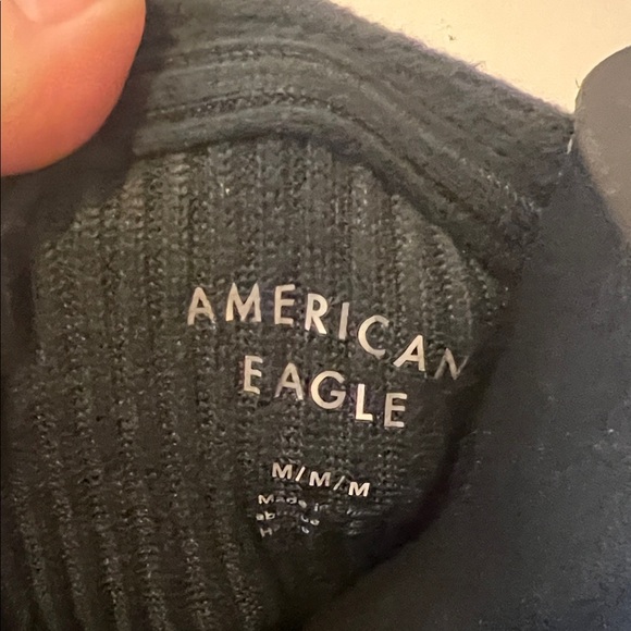 American Eagle Outfitters Charcoal/Black Long Sleeve Long Duster Cardigan - Picture 2 of 9